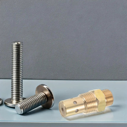 One Way Air Compressor Check Valve With Brass NPT Threaded Interface, Vertical Inline Design, Space Saving Backflow Preventer For Shop Pneumatic Systems And Industrial Gear, High Reliability, Leak Proof And Easy Install, brass valve shown