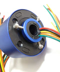 Slip Ring Rotary Electrical Connector For Motors And Data Buses, 2 4 6 12 Wire Collector Ring, Heavy Duty 10A