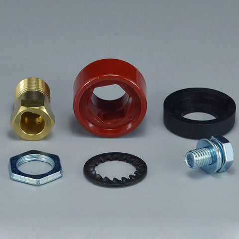 315Amp Dinse Style TIG Welding Cable Panel Connector Plug And Socket Set DKJ35-50 DKZ35-50 Black And Red Quick Fittings
