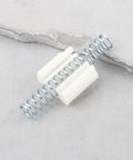 8 Pack Bi Fold Closet Door Repair Springs 60x22mm Replacement Parts featuring a metal spring and plastic housing