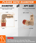 Beefed Up Air Line Kit For Air Spring Bag Suspension With Fittings, 30 Ft PA Hose, One Quarter Inch NPT DOT Air Fittings