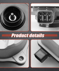 Heavy Duty Coolant Electric Water Pump For Toyota Camry 2018 2022 Engine Cooling Upgrade close-up views of connectors, mounts, and gasket.
