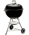 Original Kettle Charcoal Grill 22-Inch Black With One-Touch Cleaning System And Precise Temperature Control Dampers in backyard