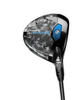 Close-up of Paradym AI Smoke Max Fairway 3 Wood Graphite Shaft Stiff Flex Standard Length showcasing club head design