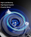 Straight Swap Coolant Electric Water Pump For Toyota Camry RAV4 Avalon Gas Engine Oem Style Plug And Play Replacement 2018 To 2021 showing high speed impeller and powerful motor.