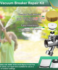 Vacuum Breaker Repair Kit with ASSE 1019-A, durable installation parts for anti-siphon frostproof faucets and hose fittings.