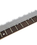 Guitar Neck Notched Straight Edge 4mm Thick Luthier Repair Tool for 25.5 Inch F Scale and 24.75 Inch G Scale Fretboard Flatness Check