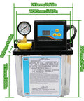2L CNC Lubricant Pump Kit With Automatic Oil Lubrication System, digital display, gauge, 2-liter capacity