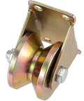 Heavy duty sliding gate wheels V-groove caster for industrial use