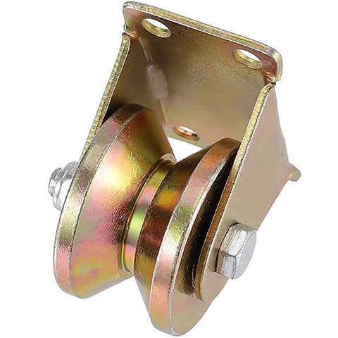Heavy duty sliding gate wheels V-groove caster for industrial use