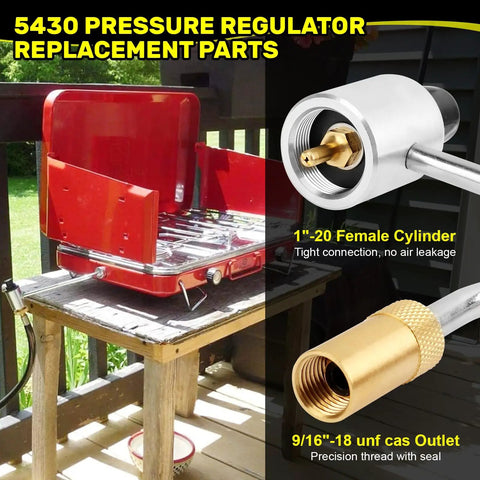 5430 Stove Pressure Regulator Replacement Part Compatible With Coleman Classic Grill PowerPack Triton Portable Propane