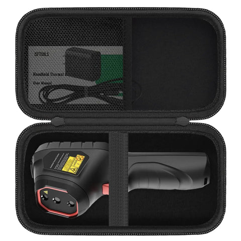 Durable Hard Case For HF96V HF96 Thermal Imaging Camera With Handle Strap, Shockproof Shell, Mesh Pocket And Elastic Straps