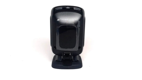 Front view of Digital Hands Free Barcode Scanner 1D And 2D Barcodes USB Cable Renewed Compact Design