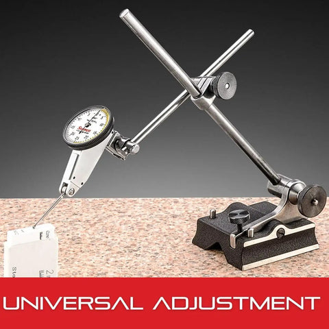 Gage Rod For Dial Test Indicators, Precision One Quarter Inch Diameter By Six Inch Length on magnetic base
