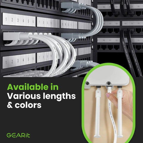 Cat6 Outdoor Flat Ethernet Cable 50 Foot White Direct Burial LLDPE Jacket Shielded FTP 10Gbps Ultra Fast Gaming Network Patch Cord RJ45 Snagless for Lag Free Internet installed setup view