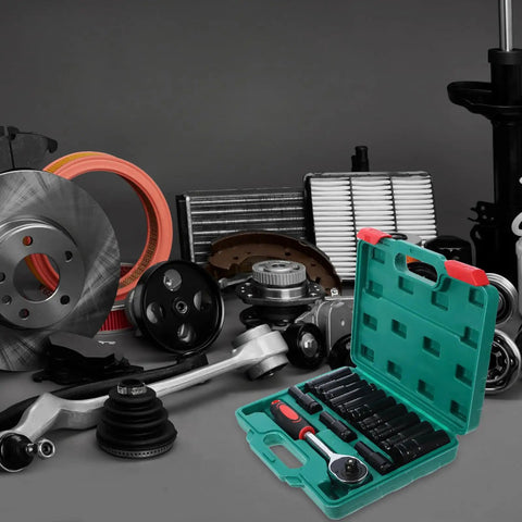 Robust 14 Pc Electric Screwdriver Impact Socket Set With Hex Bits And Extended Sockets For Heavy Duty Power Tool Repairs And Auto Mechanics That Get The Job Done Right, green case open