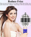 Large Round Volumizing Hair Brush Attachment for Dyson Airwrap Styling, metal gray, reduces frizz, boosts curls, salon quality