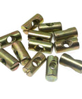 12 Piece M6 Slotted Barrel Nuts and Cross Dowels for DIY Furniture Building Heavy Duty Wood Joints Hammer Nut M6 x 20mm