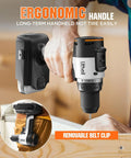 Ergonomic Beast Brushless Cordless Drill Driver with 530 Inch Pounds Torque, 17+1 Clutch Settings, in use on wood