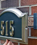 Industrial Strength Outdoor Hook And Loop Fasteners For Extreme Weather attaching house number plate on brick wall