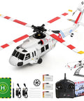 WLtoys K270 Brushless RC Helicopter With Optical Flow Positioning, 4CH Remote, Black Hawk Style, accessories included