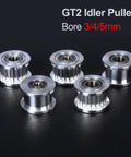 3D Printer Timing Belt Kit With 20 Tooth Idler Pulley Bore 3mm 4mm 5mm No Slip Transmission For Prusa I3 MK3 Belts 20T B5 With T Or 20T B4 With T