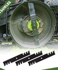 Your Go To Mulching Blades For 48 Inch Mower Decks Compatible With Bad Boy Gravely Scag Hustler Snapper Toro And More 3 Pack