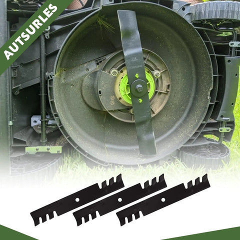 Your Go To Mulching Blades For 48 Inch Mower Decks Compatible With Bad Boy Gravely Scag Hustler Snapper Toro And More 3 Pack