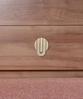 Vintage Small Cabinet Door Handles And Drawer Knobs With Concealed Pulls For Kitchen And Bath Zinc Alloy Dope Gold And Black Finishes Easy Install Cupboard Hardware Upgrade For Furniture on a wooden drawer