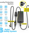 Beefy 29V 2A Power Supply For Recliners And Electric Sofas 100 240V AC DC Adapter Replacement Part 2 Pin Transformer, black