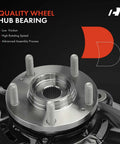 Front Right Steering Knuckle And Wheel Bearing Hub Assembly Direct Fit For Hyundai Sonata 2006-2010 Passenger Side close-up