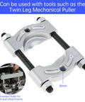 Close-up of the Heavy Duty Bearing Splitter And Five Inch Gear Pulley Puller Set for Wheel Hubs Pinions And Crankshafts