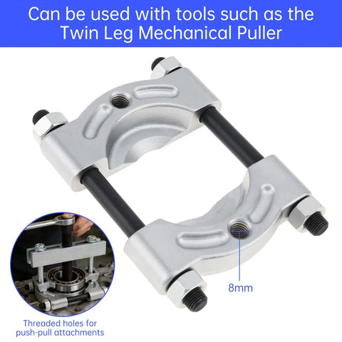 Close-up of the Heavy Duty Bearing Splitter And Five Inch Gear Pulley Puller Set for Wheel Hubs Pinions And Crankshafts
