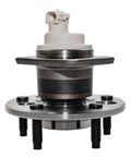Fwd Rear Wheel Bearing And Hub Assembly For Chevy Impala 2000 2013 Monte Carlo 5 Lug With ABS, front view
