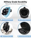 Top Tier Nacs To Ccs Adapter Dc Fast Charging No Sweat Ev Converter showcasing military-grade durability tests.
