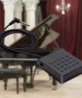 Sturdy Sustain Pedal For Digital Pianos With 1.5M Cable And 6.35mm Plug, Feels Like A Real Acoustic Pedal against grand piano