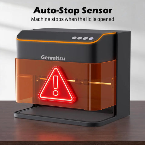 Speed Demon Galvo Laser Engraver 10W With Auto Lifting 90000mm Min Speed 200x100mm Large Work Area with auto-stop sensor