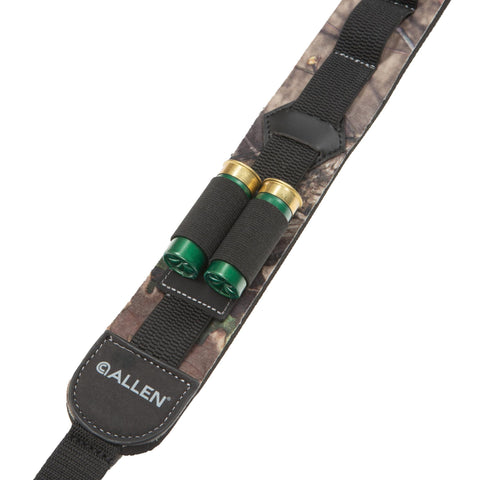 Yukon Neoprene Shotgun Sling With Four Shell Loops For Quick Reloads Mossy Oak Break-Up Country Camouflage Close-Up