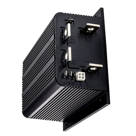 Brand New Programmable DC Motor Controller 36V To 48V 500A Amp Upgrade Swap With Custom Throttle Calibration showing rear connections.