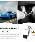 Rock Hard 4 Pack Brake Switch Stopper And Clutch Pedal Pads Plug And Play Auto Light Safety Buffer fitting various vehicles.