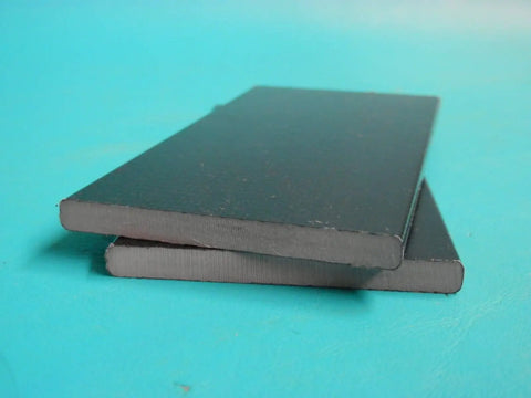 Swivel Rocker Spring Plates Replacement Parts Two Pack Two And A Half Inch By Five Inch By One Quarter Inch Black For Fiberglass Rocker Springs And Patio Chairs Lawn Yard Furniture Repair, two stacked plates