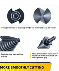 10 Size Step Drill Bit Set For Metal Sheets From One Quarter Inch To One And Three Eighths Inch HSS Titanium Coated Cone Bits