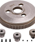Beefy 86T Metal Spur Gear Set With 17T 19T 21T Pinions For 1 To 10 Scale 2WD RC Cars Compatible With Stampede Rustler Bandit
