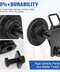 Beefy Shipping Container Wheels 8x6.5 Lug Kit Handles Up To 8000 Lbs Per Caster For Rock Solid Warehouse Moves That Actually Get The Job Done Without Breaking A Sweat showing durable cold rolled carbon steel with mounting details.