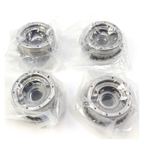 Premium Timing Chain Camshaft Adjuster Kit For Benz CLS500 E550 GLE500 With M278 V8 4.7L Turbo Engine And High Strength Alloy Build For Long Lasting Durability And Smooth Performance, 4 alloy adjusters in plastic wrap