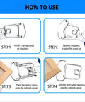 Solid 22-Piece Miter Spring Clamp Tool Kit With Plugged Pliers For Woodworking And Trim Work That Holds Tight Like No Other Bossy Job Done Right Now. step-by-step use on mitered corners