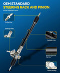 Acura TSX Hydraulic Rack And Pinion Steering Assembly 2004 2008 Replace 26 2720 product diagram showing key components.