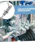 Tough Stainless Steel L Shaped Lock Stop Pin Secure Cabinet Appliance Latch Pin With Easy Slide Handle installed in machinery.