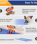 Step-by-step instructions for using a metal roofing edge roller