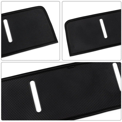 Custom Fit 2025 Hyundai Tucson Passenger Side Console Tray Mat Anti Slip Organizer Liner Black detail views